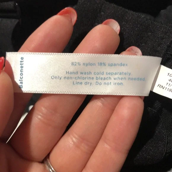 NWT Swim by Cacique black and white polka dot swim tank size 40C - Picture 13 of 13